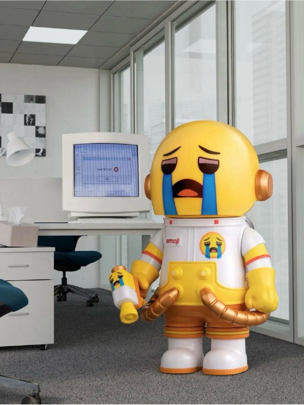 Mega Space Molly 100% & Emoji Series Figures - “555555”